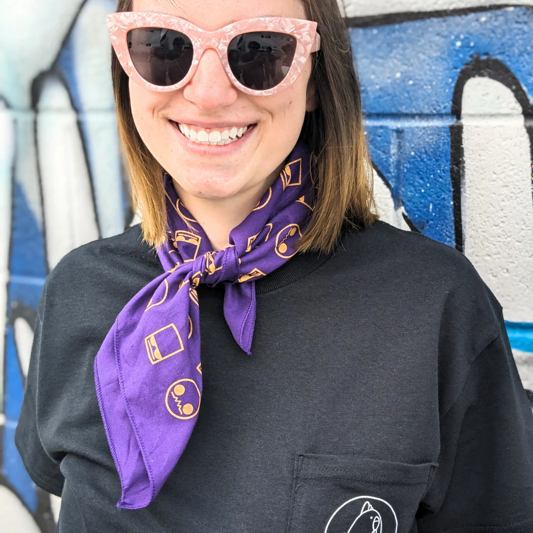 Alien Hominid Invasion Bandana ALIEN HOMINID (R) INVASION