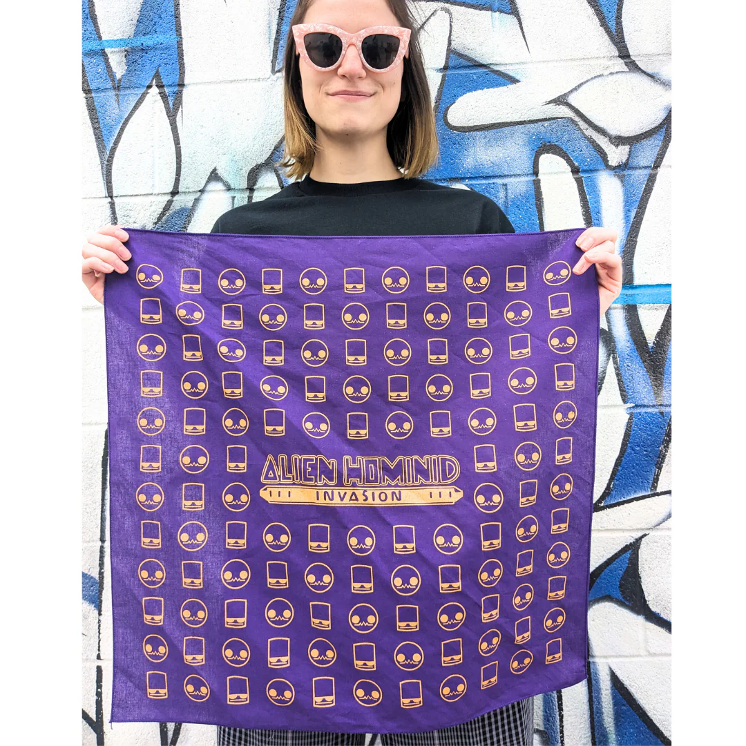 Alien Hominid Invasion Bandana ALIEN HOMINID (R) INVASION - Image 4