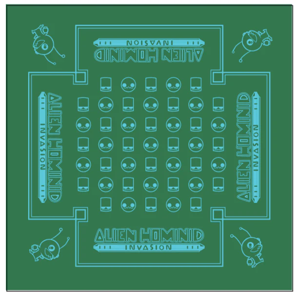 Alien Hominid Invasion Western Bandana ALIEN HOMINID (R) INVASION - Image 13