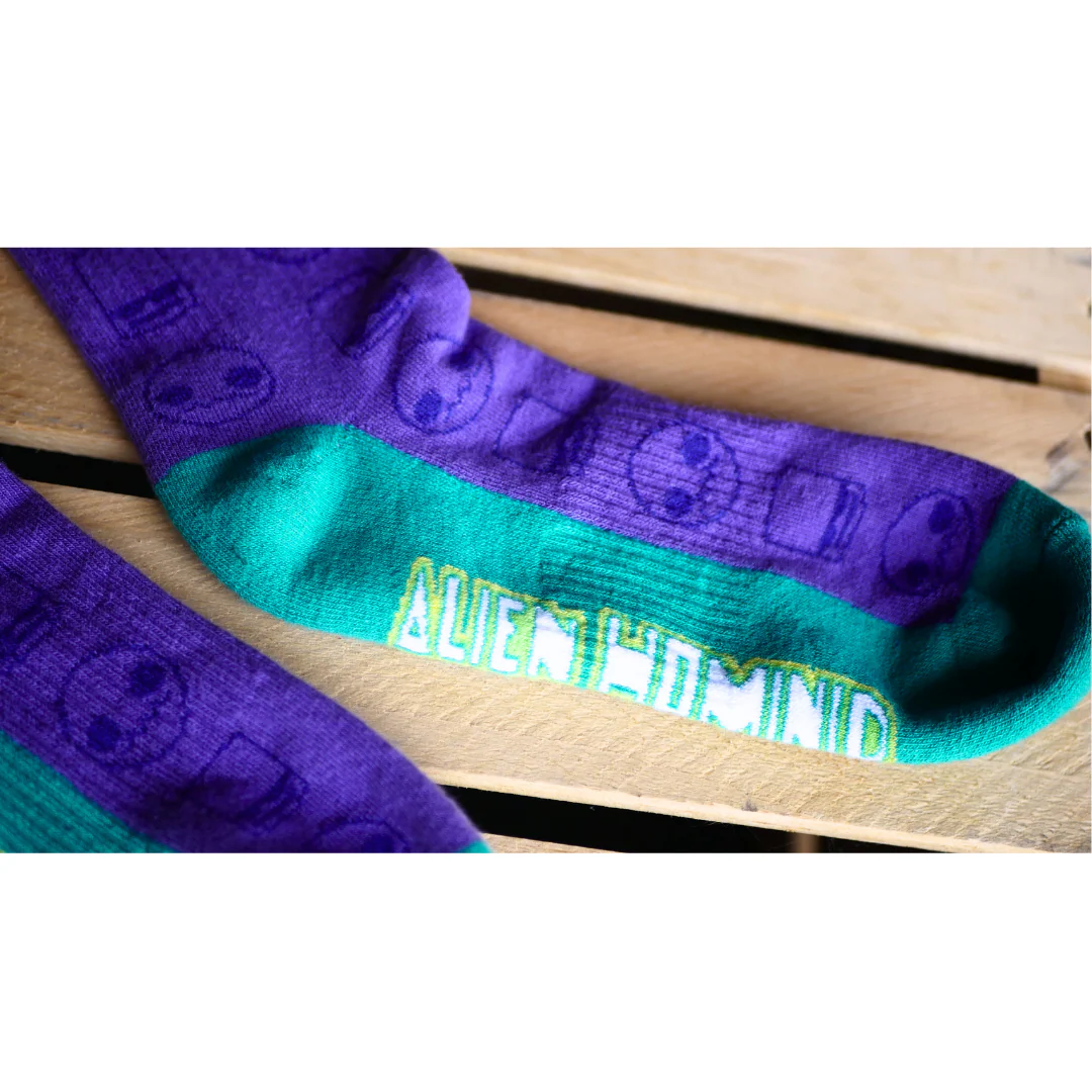 Alien Hominid Invasion Socks ALIEN HOMINID (R) INVASION - Image 5