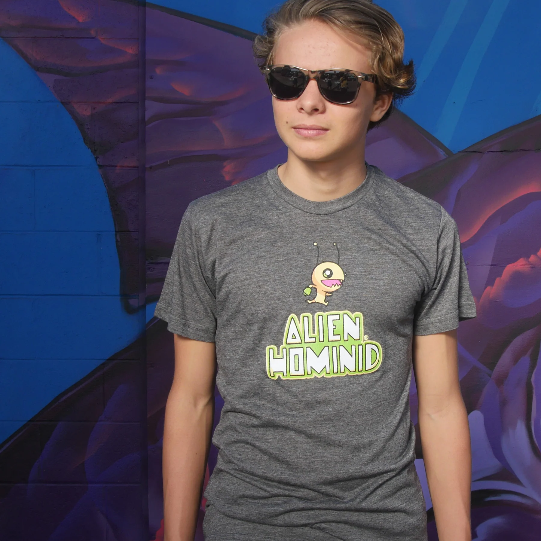 Alien Hominid T-Shirt ALIEN HOMINID (R) INVASION