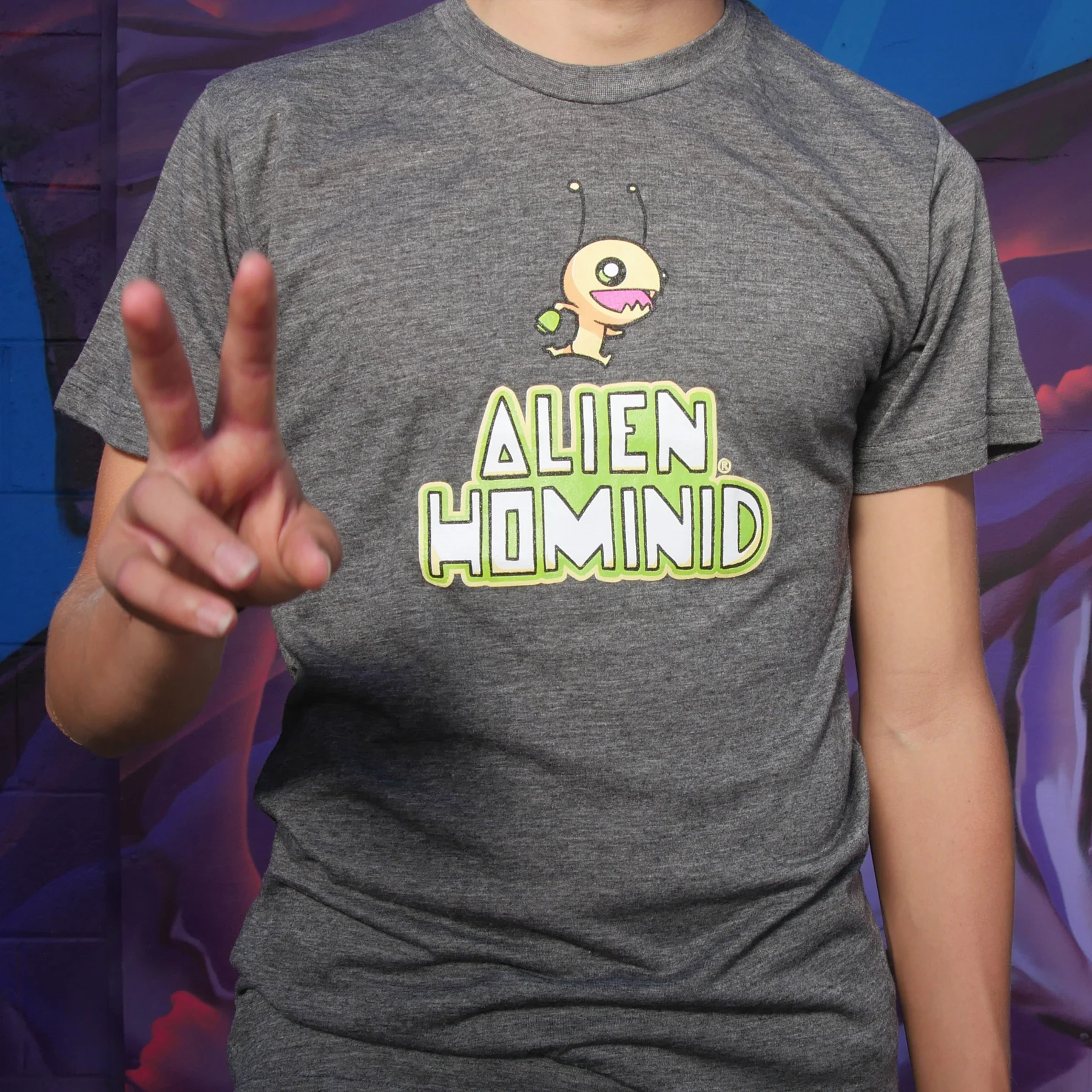 Alien Hominid T-Shirt ALIEN HOMINID (R) INVASION - Image 3