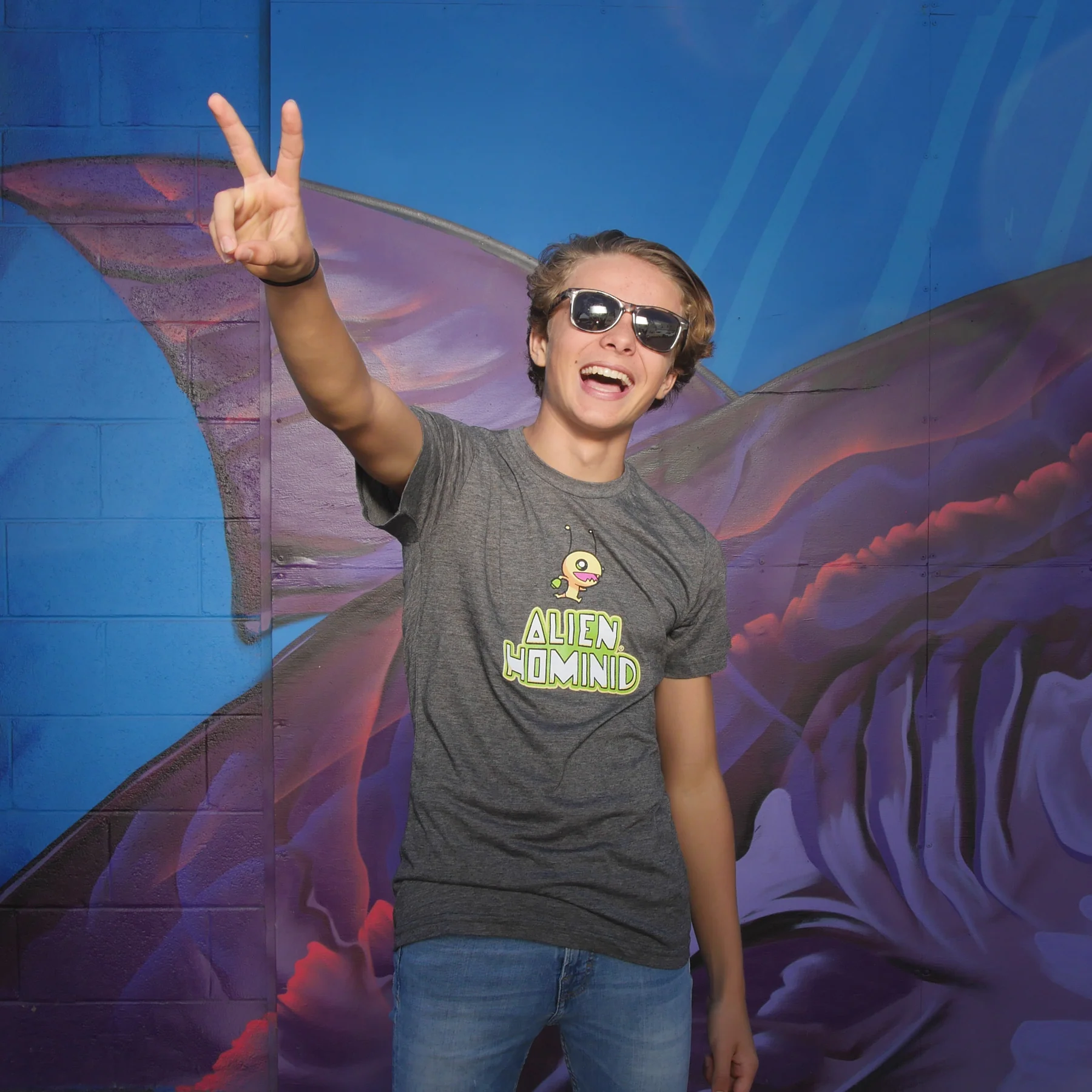Alien Hominid T-Shirt ALIEN HOMINID (R) INVASION - Image 4