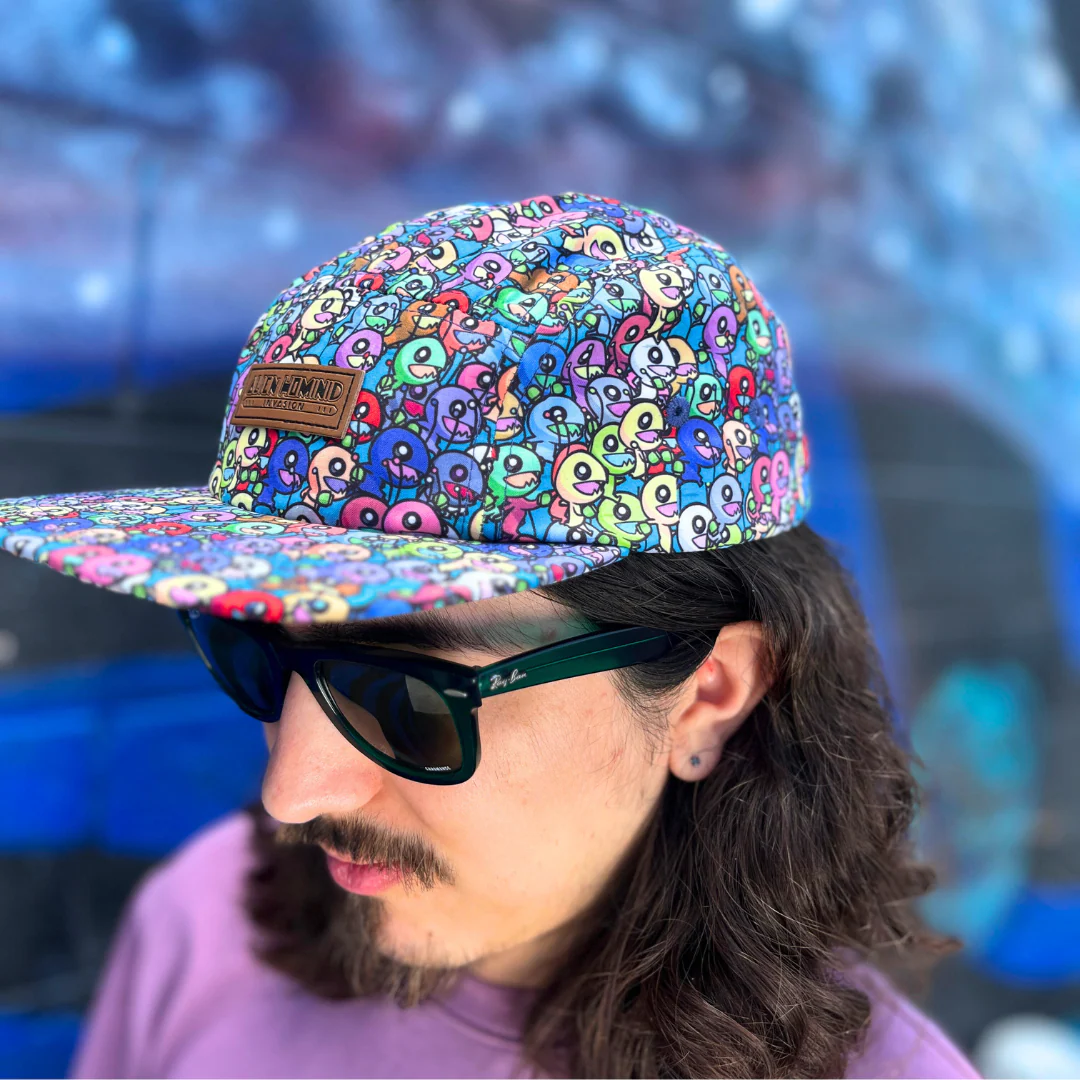 Alien Horde 5-Panel Hat ALIEN HOMINID (R) INVASION - Image 3