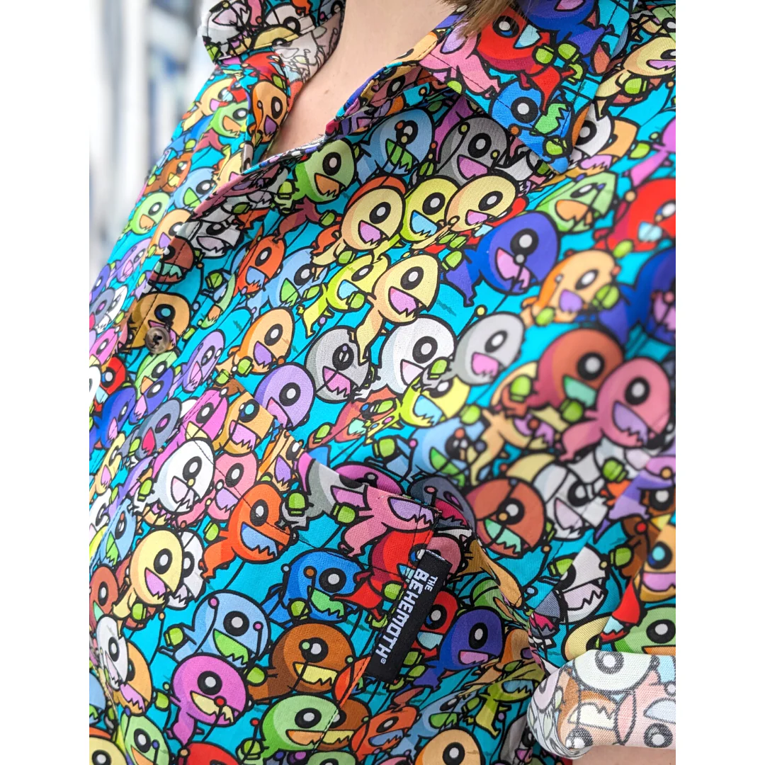 Alien Horde Button Up Shirt - Image 6