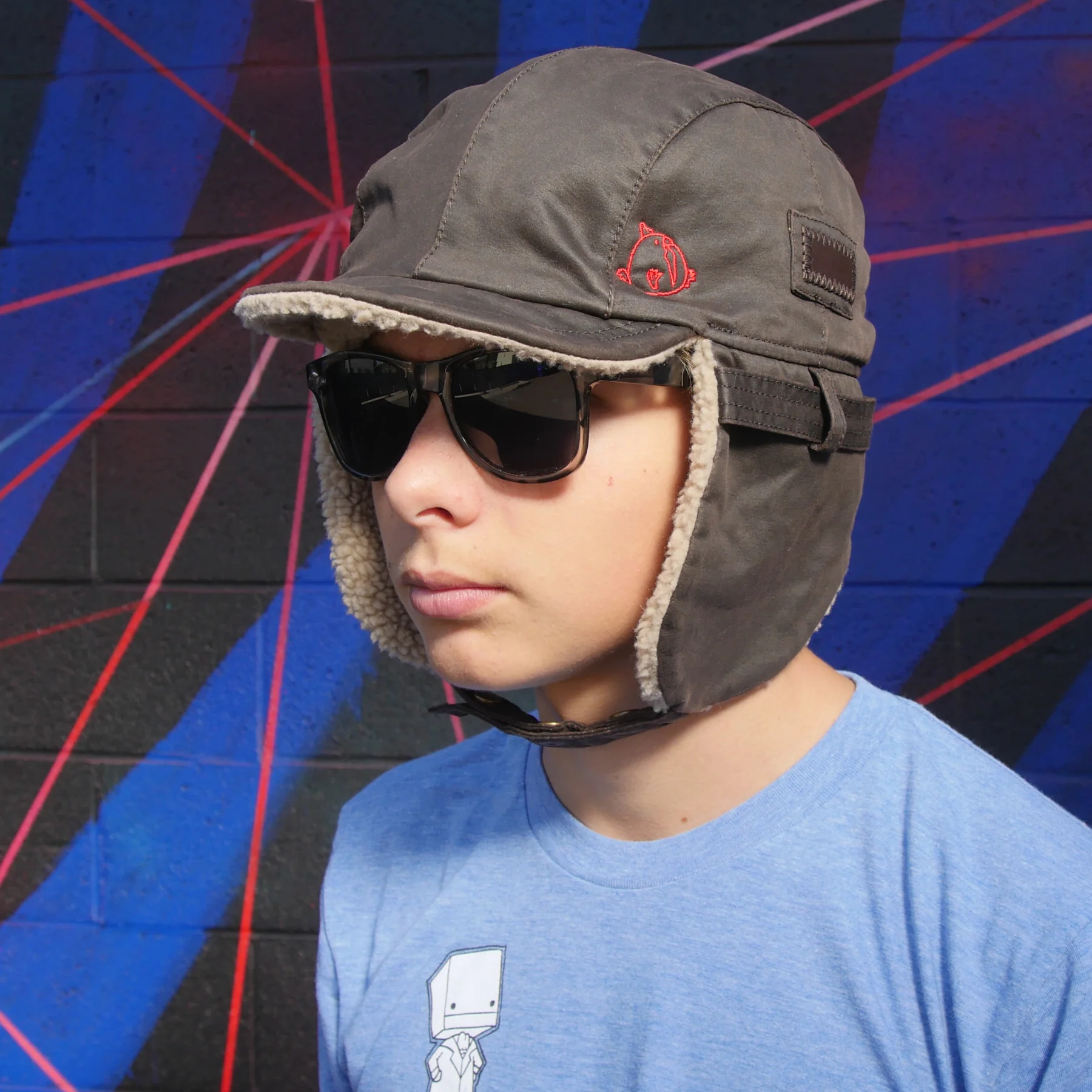 Aviator Hat - Behemoth Logo - Image 2