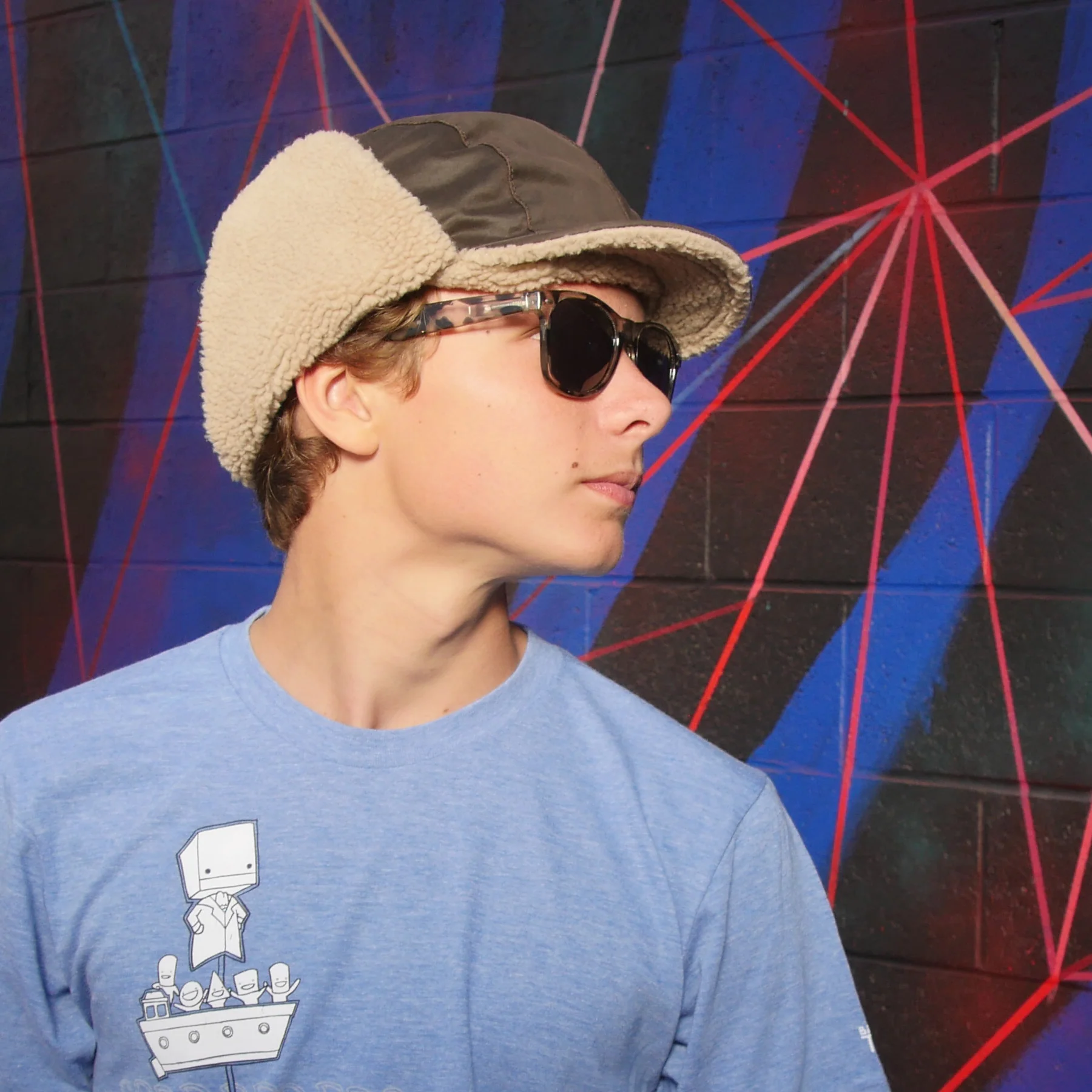 Aviator Hat - Behemoth Logo - Image 4