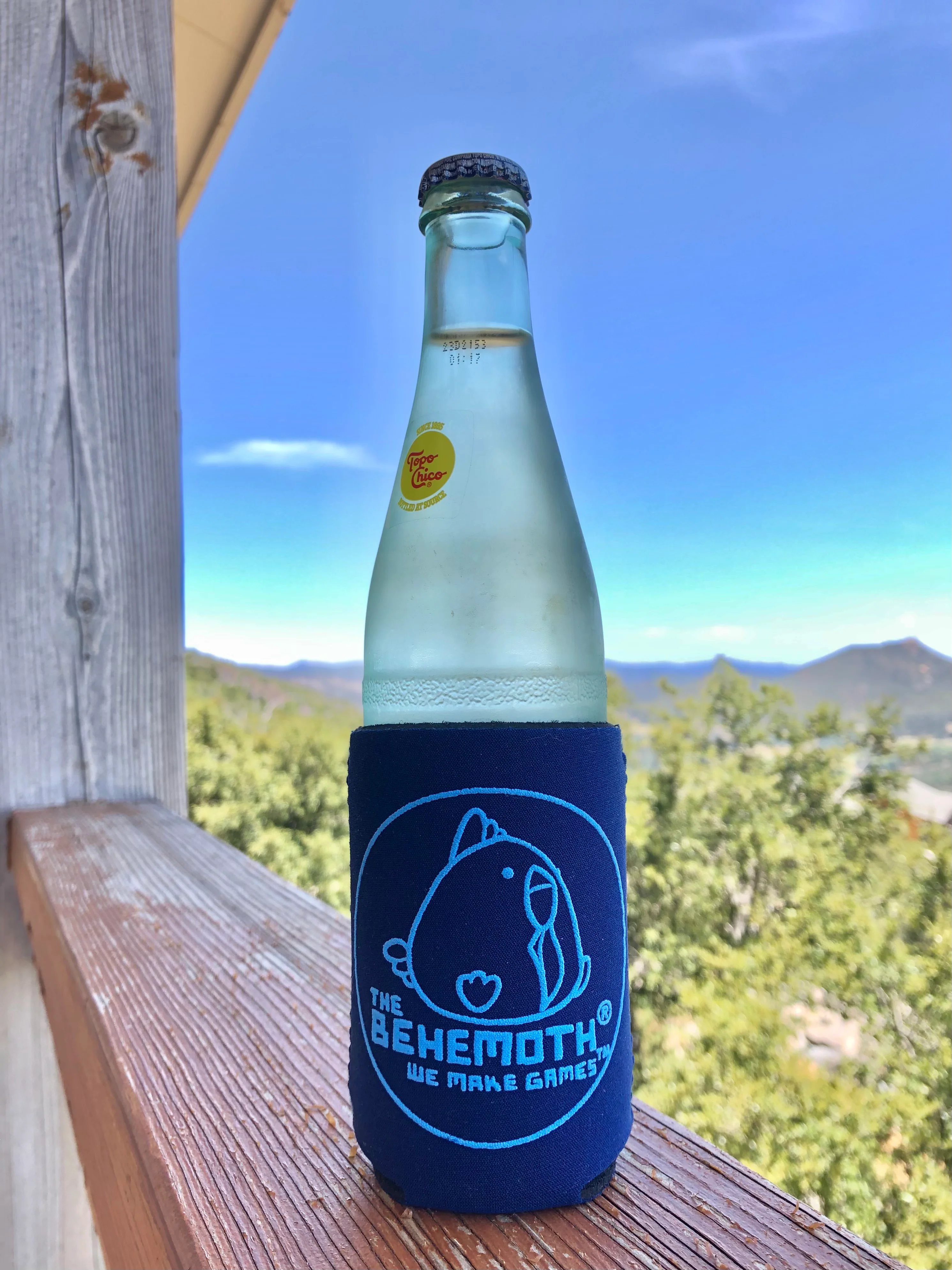 Behemoth Chicken Logo Koozie - Image 4