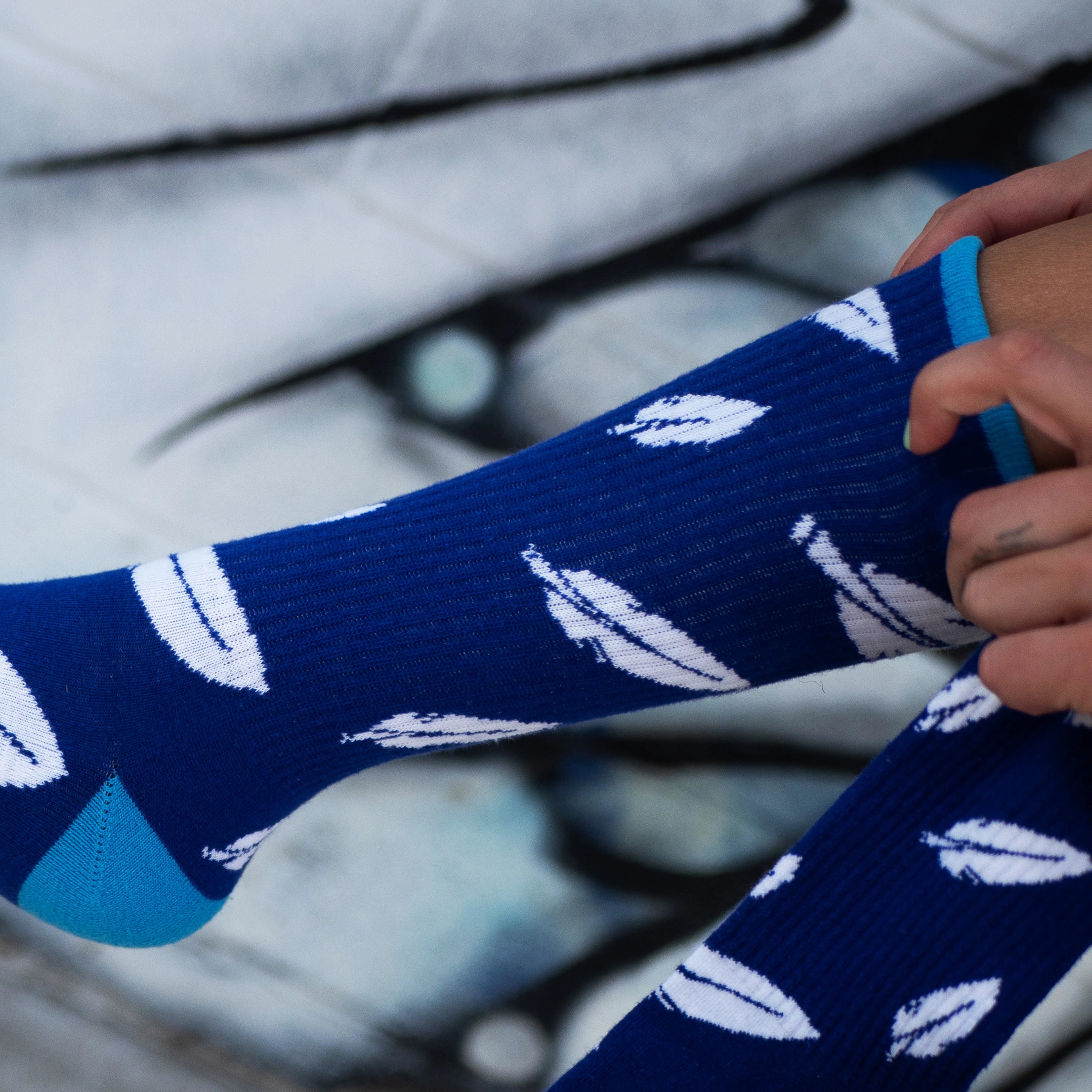 Behemoth Feather Socks - Image 5