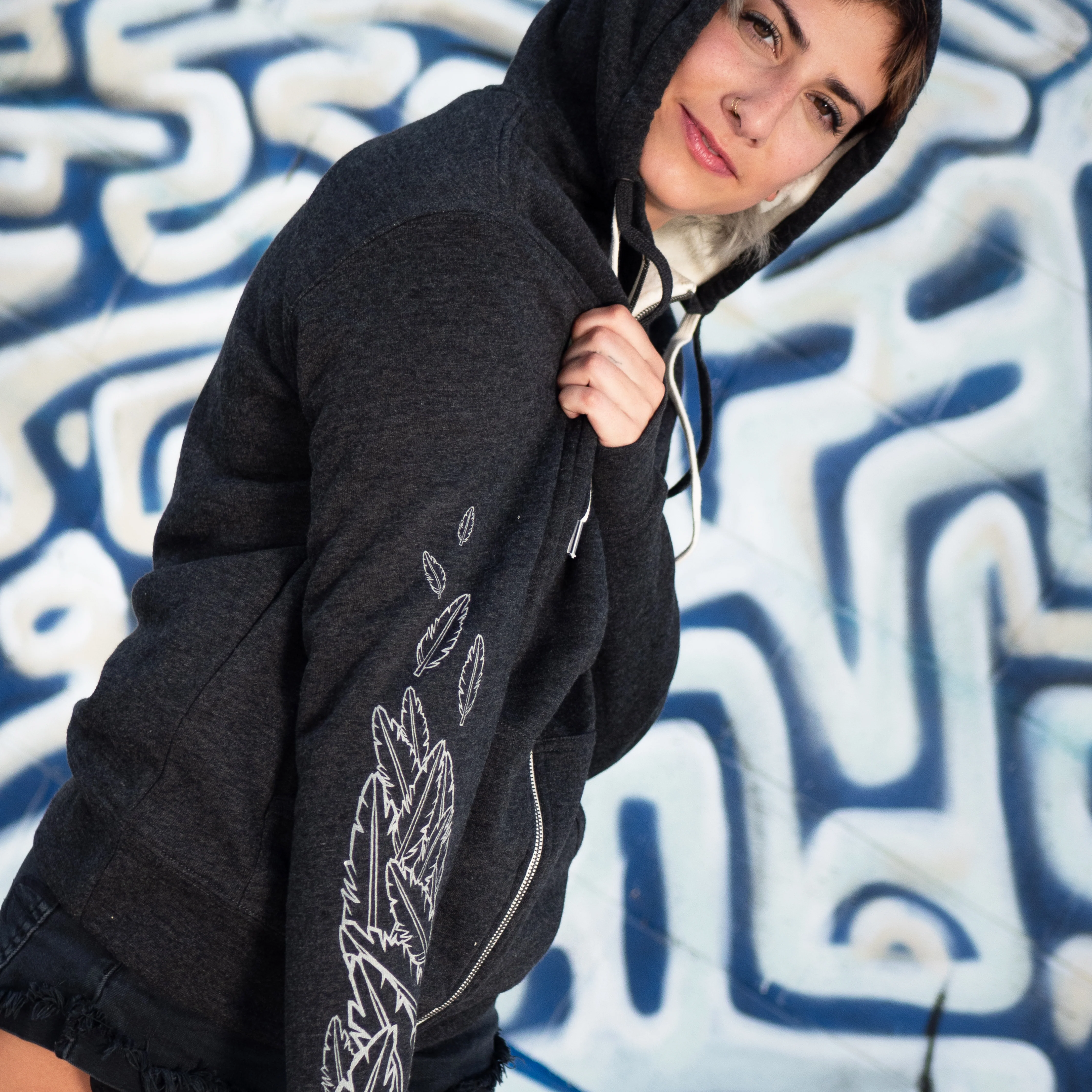 Behemoth Nest Sherpa Zip Hoodie - Image 3