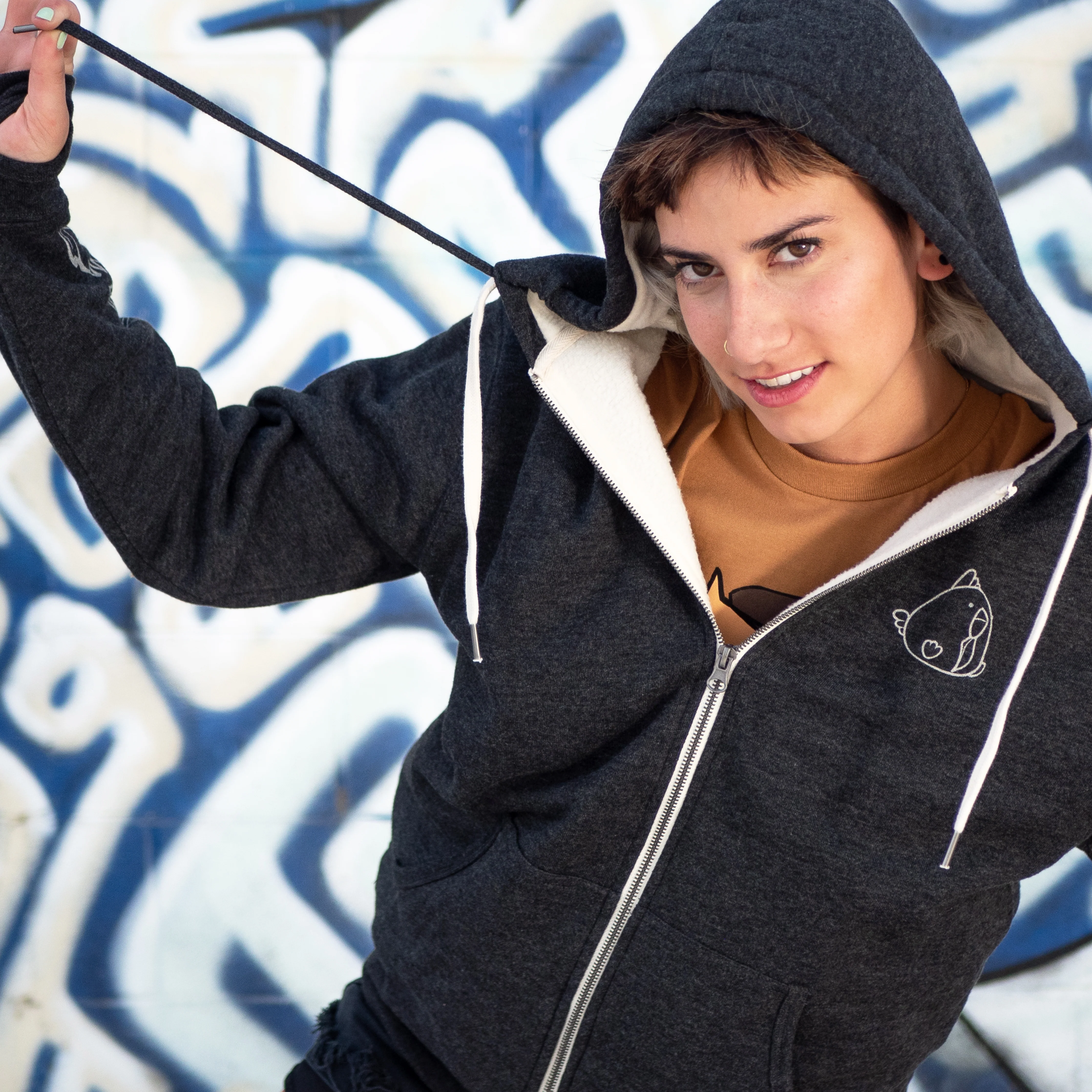 Behemoth Nest Sherpa Zip Hoodie - Image 4