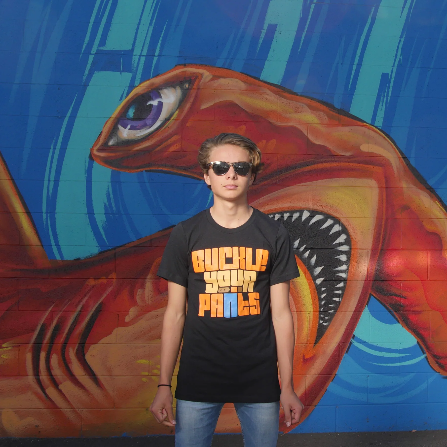 Buckle Your Pants T-Shirt BATTLEBLOCK THEATER® - Image 5