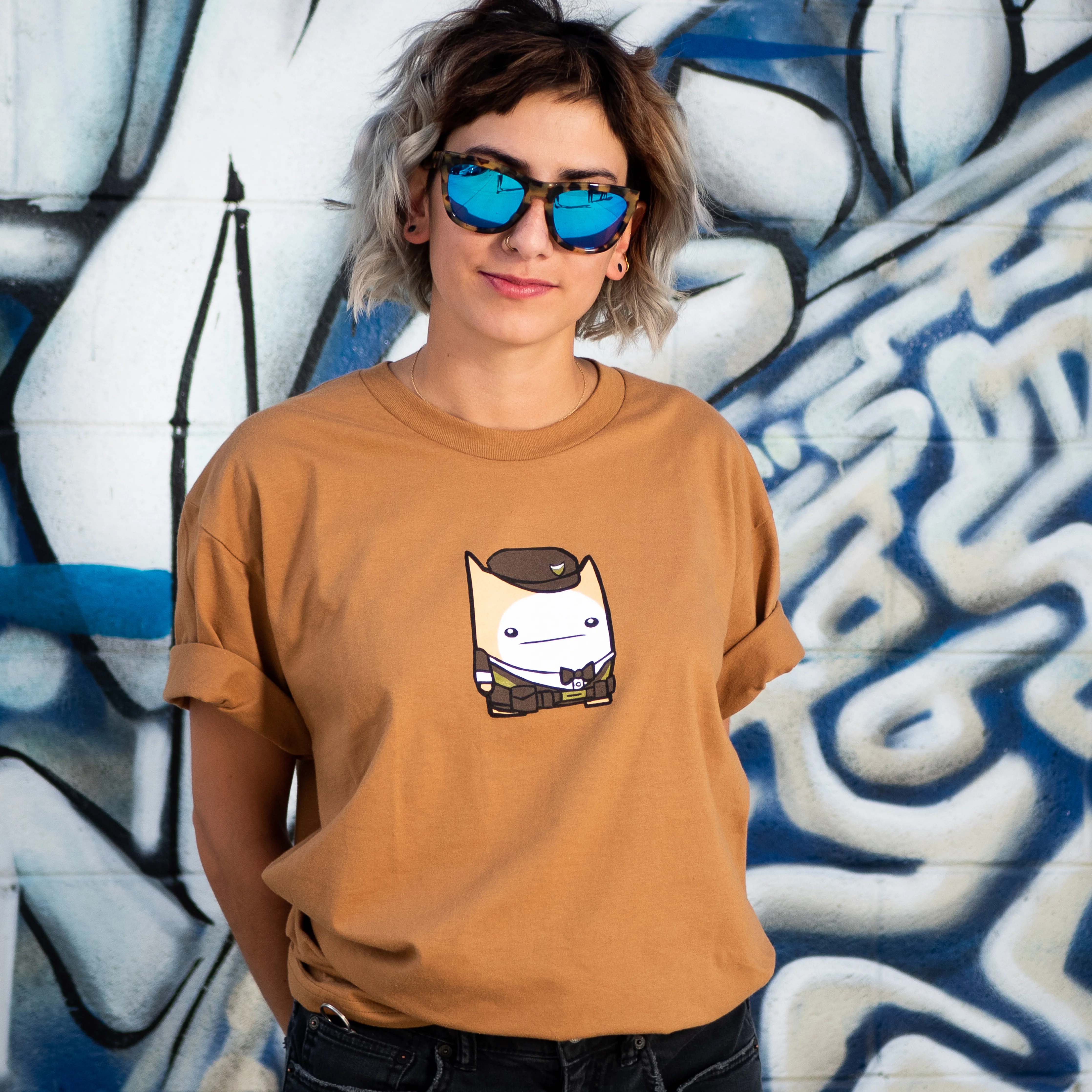 Cat Guard T-Shirt BATTLEBLOCK THEATER® - Image 3