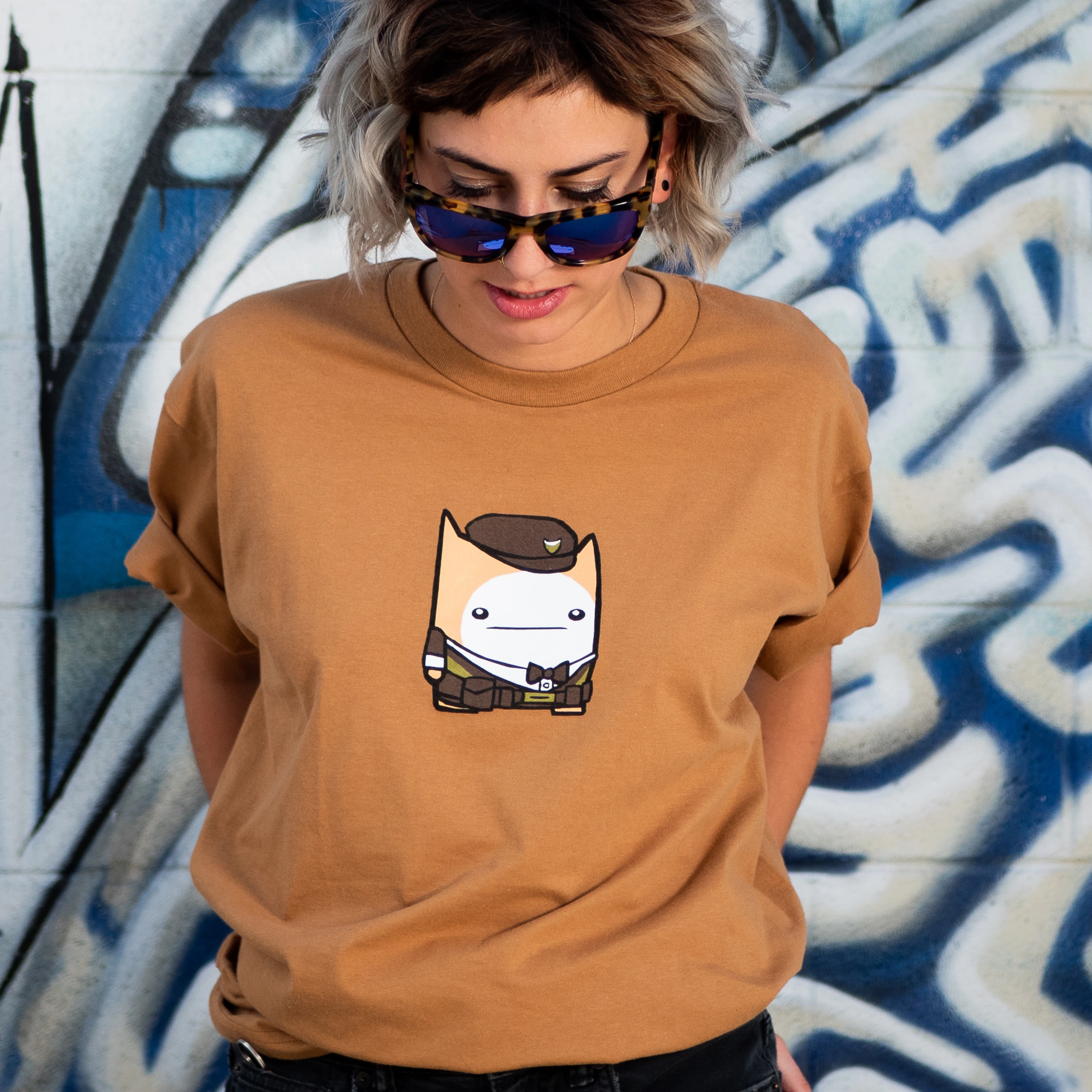 Cat Guard T-Shirt BATTLEBLOCK THEATER® - Image 4
