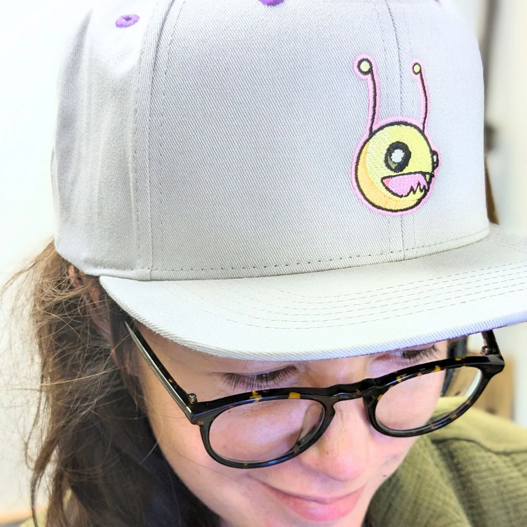 Alien Hominid Invasion Embroidered Strap-back Hat ALIEN HOMINID (R) INVASION - Image 7