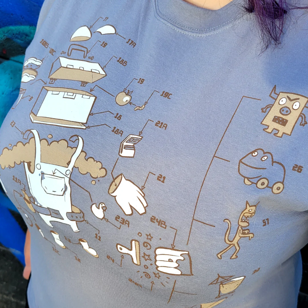 Deconstructed Painter Boss T-Shirt - Image 4