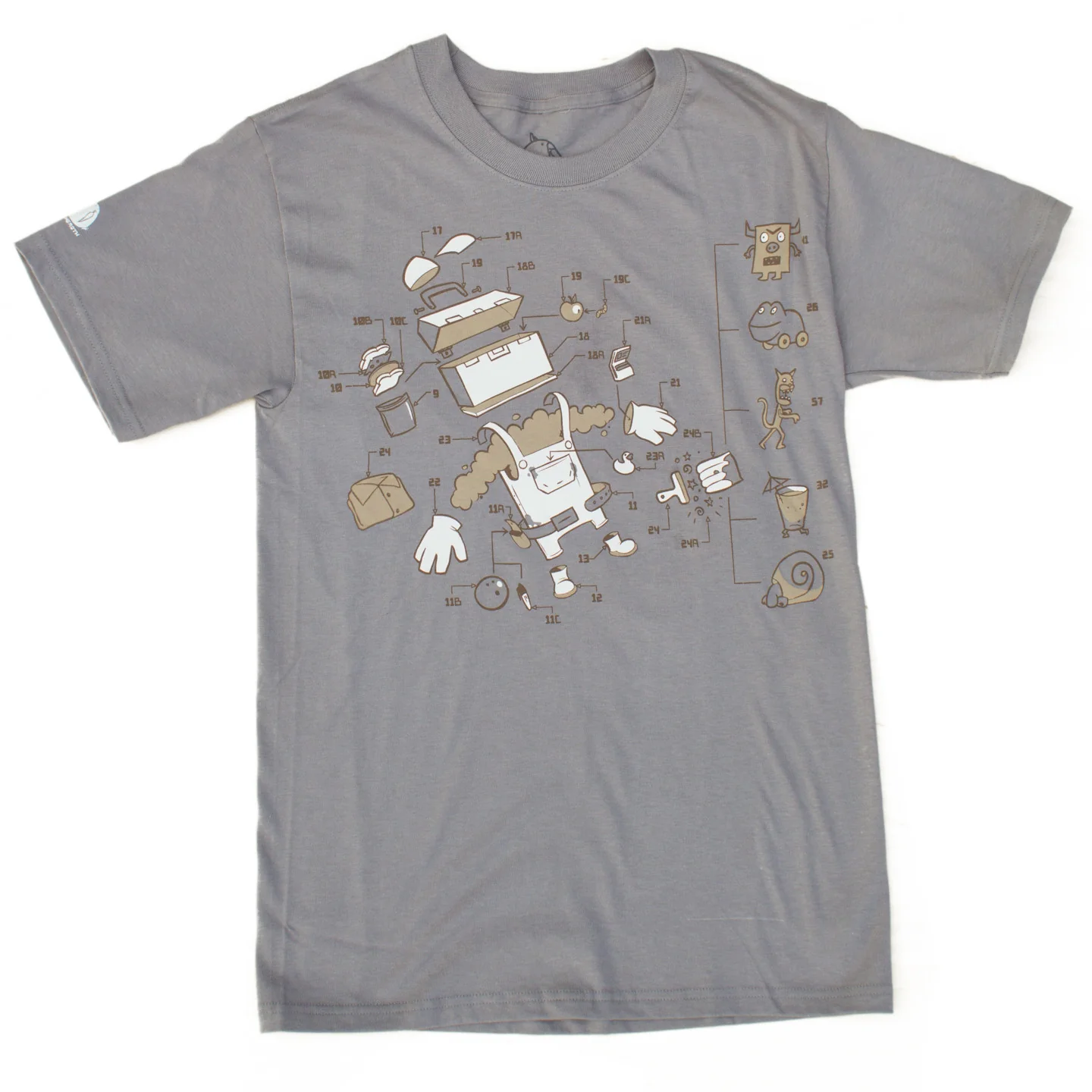 Deconstructed Painter Boss T-Shirt - Image 5