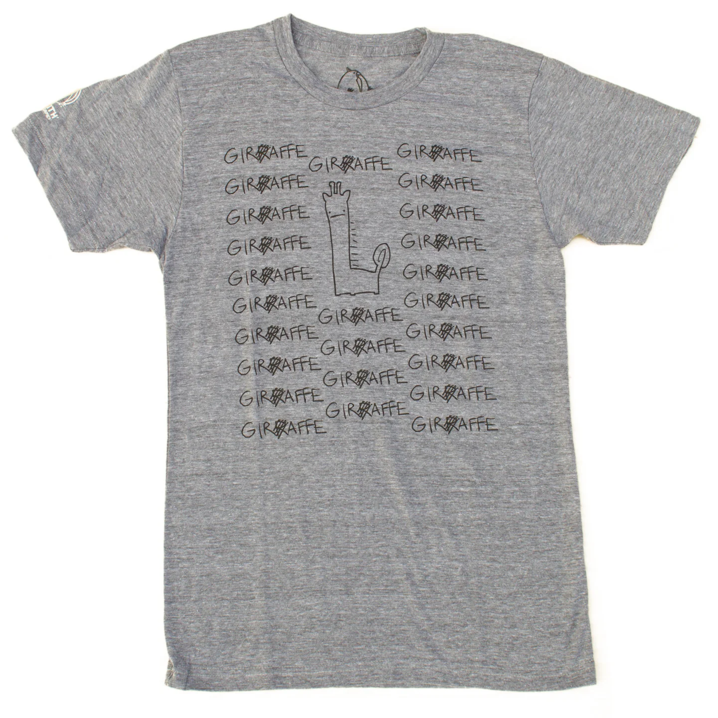 Giraffe Grey T-Shirt - Image 5