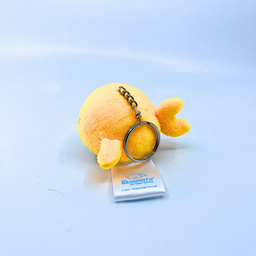 Golden Whale Plush Keychain - Image 3