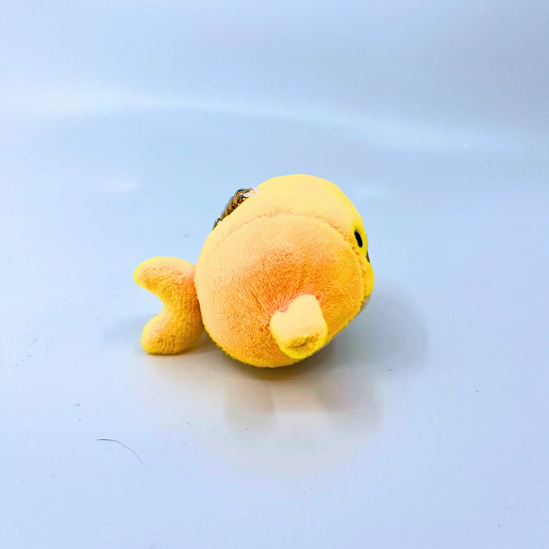 Golden Whale Plush Keychain - Image 4