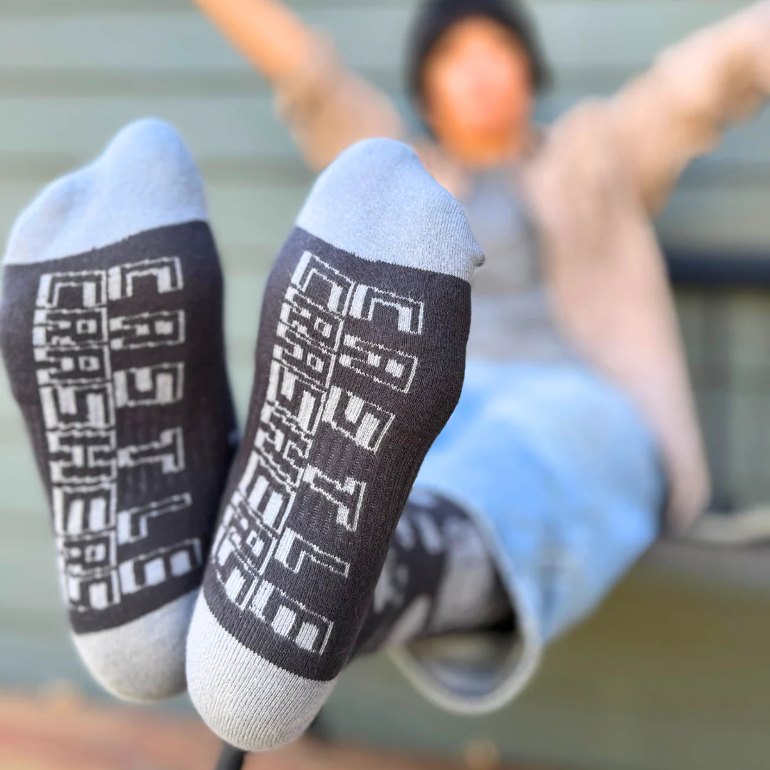 Gray Knight Socks - Image 4