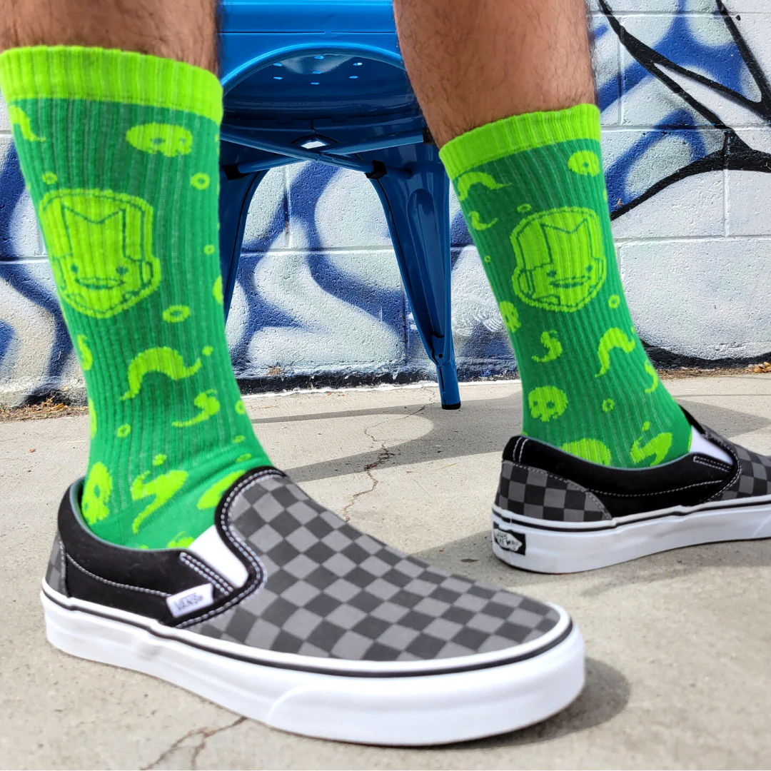 Green Knight Socks