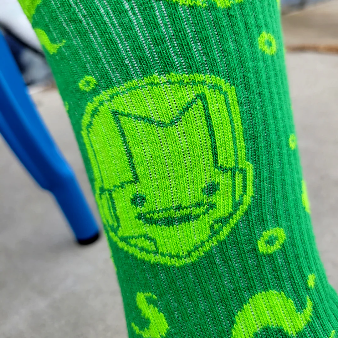 Green Knight Socks - Image 4