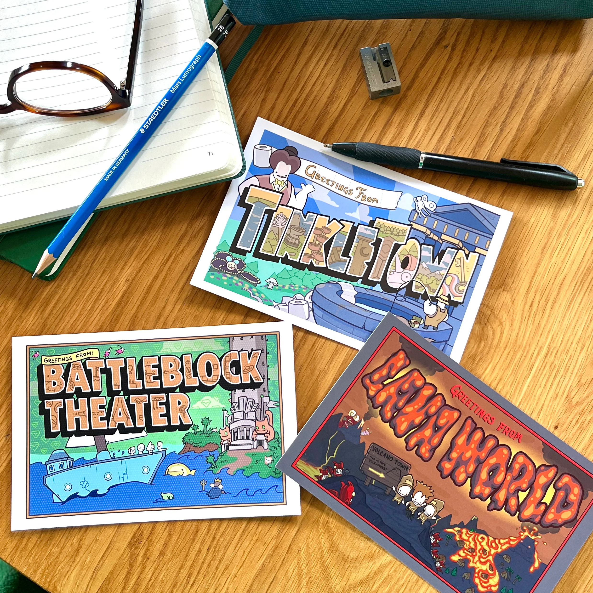 Greetings From! Postcards