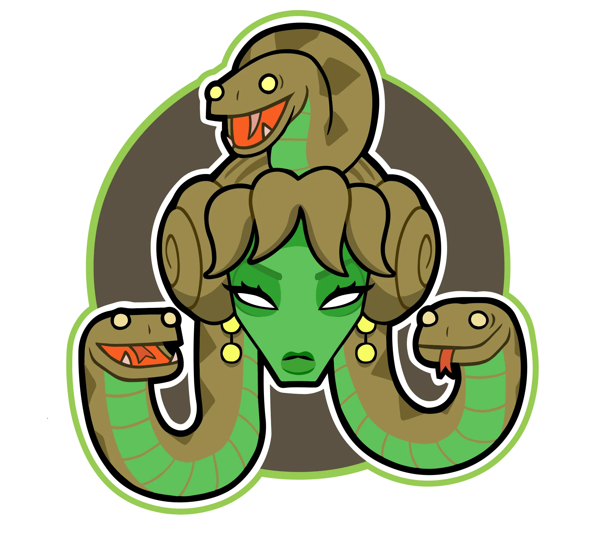 Medusa Sticker