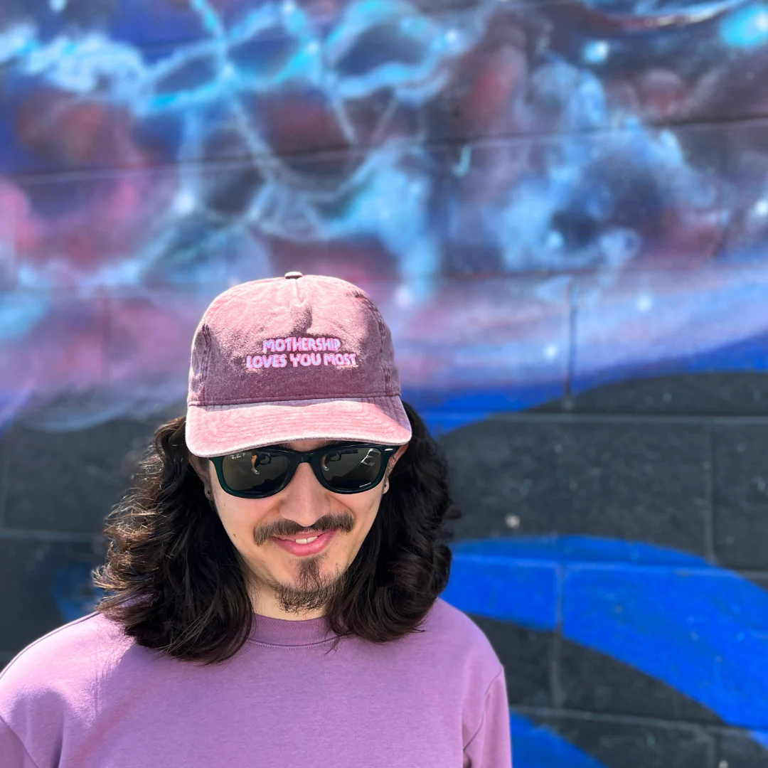 Mothership Loves You Most Embroidered Hat ALIEN HOMINID (R) INVASION - Image 4