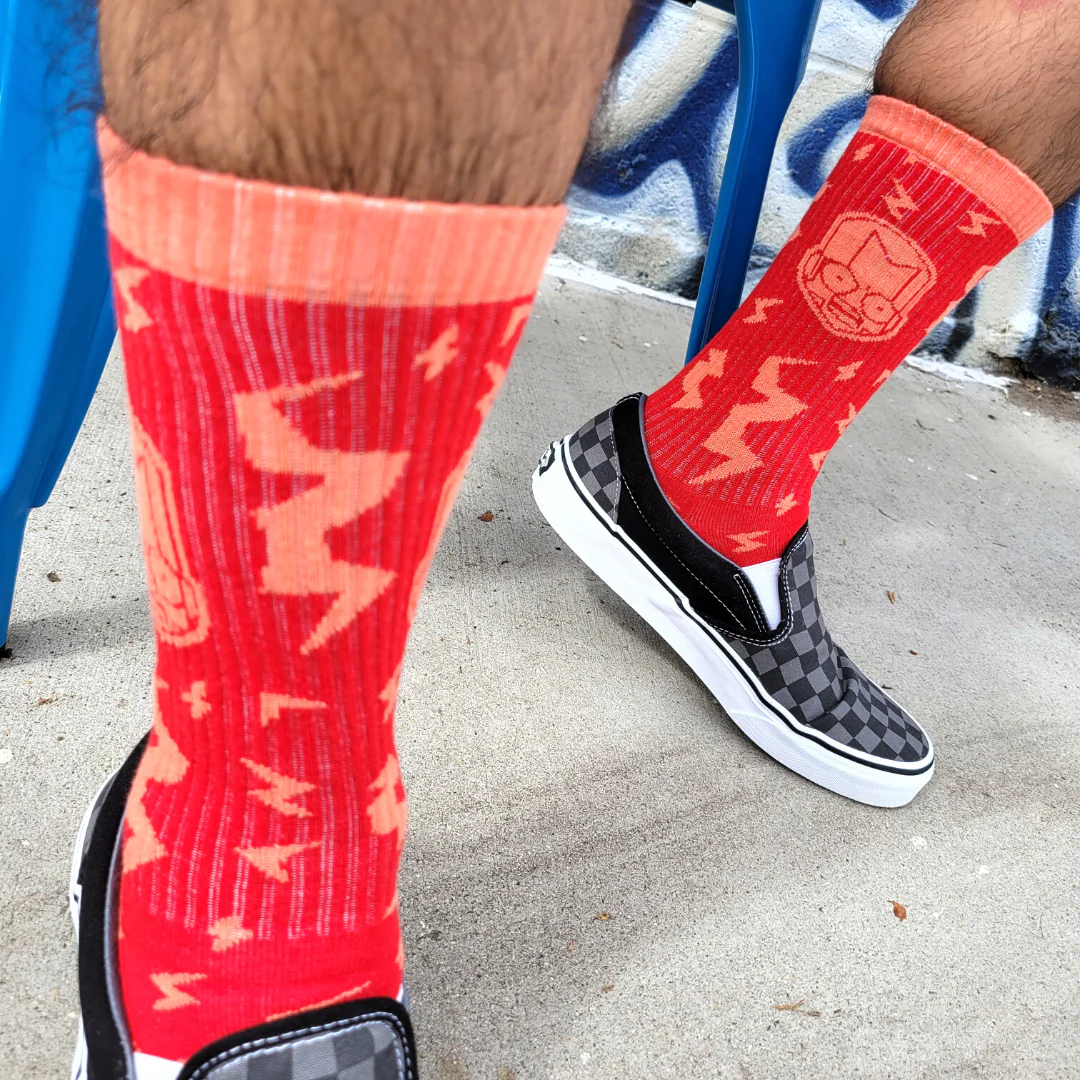 Red Knight Socks - Image 3